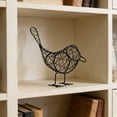 thumbnail image 5 of BiFandian Modern Wire Iron Bird Figurine, Creative Metal Craft Bird Tabletop Ornament, Farmhouse Artisan Bird Statues for Home Office Desktop Spring Decoration Indoor, 5 of 6