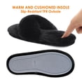 thumbnail image 2 of Dream Pairs Womens Slippers Soft Fuzzy Fur Slippers Memory Foam Bedroom Anti-slip Cozy Slippers For Women Spa-03, 2 of 6