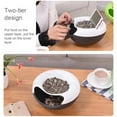 thumbnail image 4 of Multi-function Snacks Storage Box Double Layer Container Household Plate Serving Dish Organizer - Perfect For Snacks, Fruit, or Pistachio/Sunflower Seeds Storage Box- Bonus Phone Slot, 4 of 7