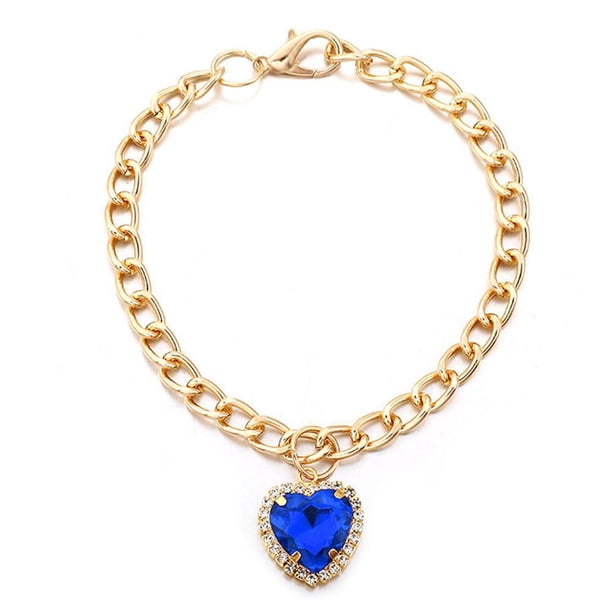 Collar para Mascotas TQEHS con Colgante de Cristal Estrella del Océano