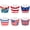 A, variant on 6pcs Independence Day Cake Decorations Cupcake Wrappers Paper American Flag Cupcake Liners Decor For Usa Theme Party Supplies 4th Of July Decorations
