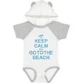 thumbnail image 3 of Inktastic Keep Calm Go to the Beach Boys or Girls Baby Bodysuit, 3 of 5