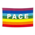 thumbnail image 3 of Bandera De La Paz Colorida Bandera Pacifista De Poliéster Banderas De La Bandera De La Paz Bandera De La Paz Colorida Bandera Pacifista De Poliéster 90 X 145 Cm Banderas De La ANGGREK  Otros, 3 of 8