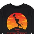 thumbnail image 3 of The Lion King - Baby Simba at Pride Rock - Iconic Silhouette - Toddler & Youth Long Sleeve Graphic T-Shirt, 3 of 5