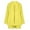 Yellow, variant on Scyoekwg Women Blazer Outfit Business Office Work 2 Piece Sets Long Sleeve Coat Shorts Matching Outfits Fashion Casual Two Piece Set (Hot Pink,XXL)