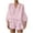Pink, variant on Tnhcen 2 Piece Womens Ruffle Pajama Sets Cozy Cotton Lounge Set Long Sleeve Button Down Shirt Shorts Set Homewear S-2XL