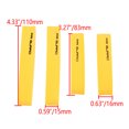 thumbnail image 4 of Riwesomey Tira protectora de espuma EVA para puerta de coche, juego de protector contra arañazos para parachoques, barra adhesiva Herramientas de reparación de automóviles Amarillo, 4 of 5