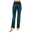 thumbnail image 6 of Judy Blue Full Size Button Fly Hem Destroy Straight Jeans, 6 of 11