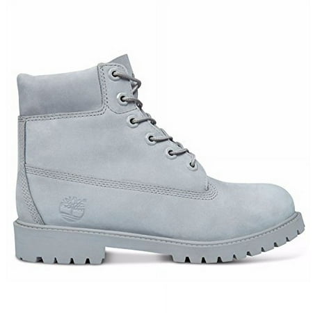 Timberland 6" Waterproof Boots Unisex Juniors (3.5 Big Kid M, Grey Monochromatic)
