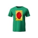 thumbnail image 1 of Playera Con Estampado De El Corazon De La Loteria Mexicana Tradicion Mexicana Color Verde Talla Grande Marca Emil SaEs, 1 of 4