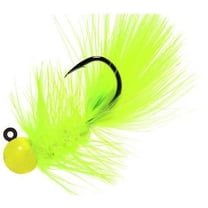 Hawken WB18017 Woolly Bugger Jig 1/8 oz, Chartreuse
