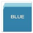 thumbnail image 3 of "Colored File Folders, Straight Tabs, Letter Size, Blue/Light Blue, 100/Box | Bundle of 2 Boxes", 3 of 5
