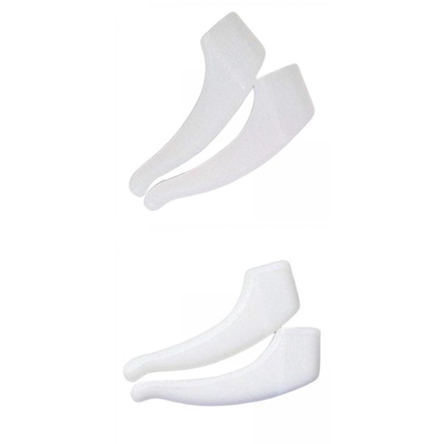 Anteojos Antideslizantes Para La Oreja Silicona Ligero Anteojos Agarre Transparente+Anteojos Antideslizantes Para La Oreja Silicona Ligero Anteojos Agarre Blanco claro y blanco Yinane none