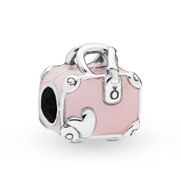 Colgante de falda de globo de aleación para mujer, accesorios de pulsera con dijes Pandora originales, fabricación de joyas DIY, nuevo, caliente y lindo