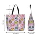 thumbnail image 5 of Fotbe Cute Donuts Bolsa Tote Estética de Lona con Estampado para Mujer - Bolsa Reutilizable de Hombro Casual para Vacaciones, Compras, Trabajo y Gimnasio, 5 of 8