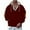 Wine, variant on CQONEPT Sweatshirts for Mens 1/4 Zip V Neck Hoodies Drawstring Hooded Outdoor Y2K Pullover with Pockets Black 3XL