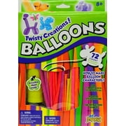 Imperial Toy Twisty Balloons 72 Balloon Set With Pump
