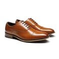 thumbnail image 3 of Zapatos Bruno Marc Louis_2 Marrón con Cordones Formal Talla 10.5 Ancha, 3 of 9