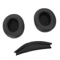 thumbnail image 1 of Almohadillas De Espuma Viscoelástica Con Funda Para Diadema, Almohadillas De Repuesto De Cuero Proteico De Alta Densidad Para Auriculares WH XB910N, Almohadillas De Esponja, 1 of 7