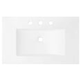 thumbnail image 5 of Modway EEI-4837-WHI White Ceramic 18" x 30" x 6.5" Rectangular Bathroom Sink, 5 of 5