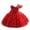 Wine Red, variant on IBTOM CASTLE Toddler Baby Girl Butterfly Tutu Dress Bowknot Princess Flower Girl Wedding Pageant Birthday Party Dresses 12-18 Months Purple