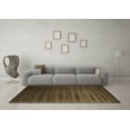 thumbnail image 3 of Ahgly Company Indoor Rectangle Abstract Brown Contemporary Area Rugs, 7' x 9', 3 of 4