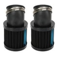 thumbnail image 5 of Filtro de aire para motocicleta curva de 45 grados de repuesto para GPZ1100 KZ1000 POLICE KZ1000A KZ1000E KZ1000D KZ900A KZ900B LTD Negro + Negro, 5 of 5