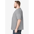 thumbnail image 3 of KingSize Men's Big & Tall Shrink-Less Lightweight Pocket Crewneck T-Shirt, 3 of 6