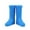 Blue, variant on Homerr Doll Rain Boots 1 Pair Rain Boot Model Miniature Rubber Rain Long Boot Footwear for Decoration Miniature Rubber Boot