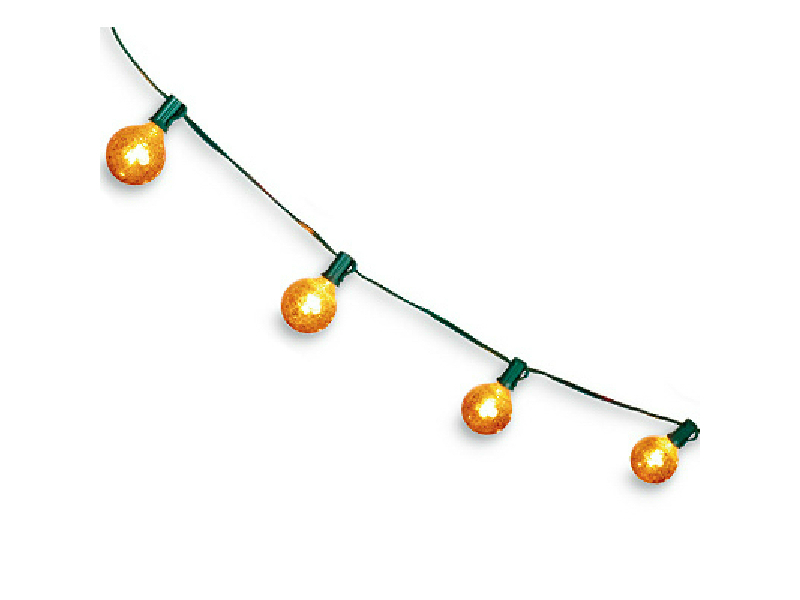 10CT GLD Globe Light