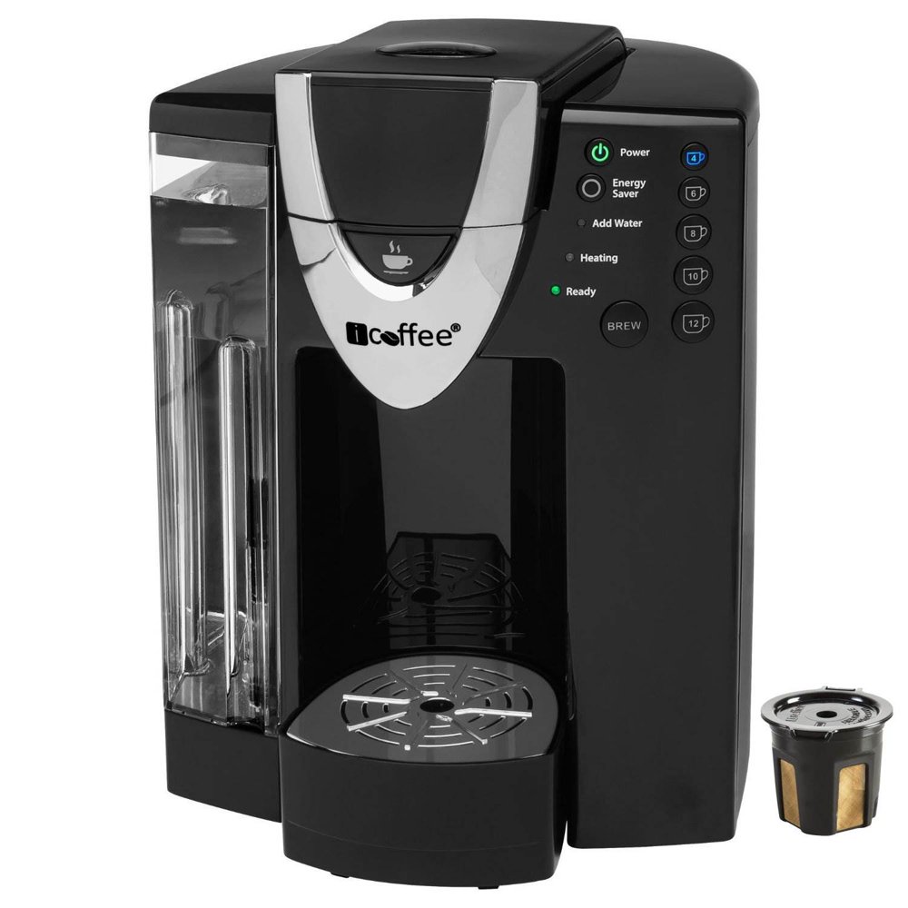 iCoffee Davinci Single Serve RSS300 KCup Coffee Brewer with Spin Brew