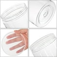 thumbnail image 2 of Artrylin 3 Pack Clear Plastic Jars, 48 OZ Empty Candy Storage Jars, Reusable PET Jar with Screw on Lids, Large Round Dry Food Container for Household and Kitchen Organizing, Nuts, Spices, 2 of 7