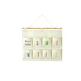 thumbnail image 2 of Classroom Pocket Chart for Cell Phones Calculators Over The Door Hanging Closet Underwear Sock Jewelry Organizer Holder 8 Pockets, 2 of 7