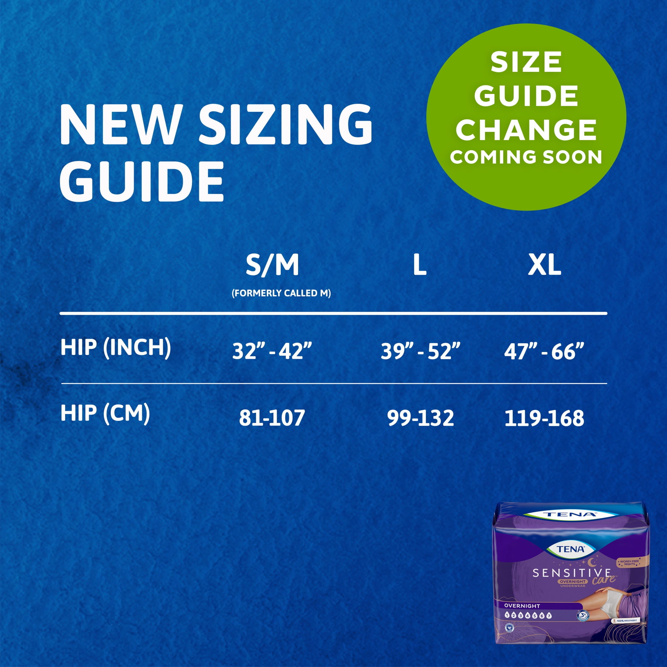 TENA Sensitive Care Overnight Incontinence Underwear for Women XLarge(12 Count)