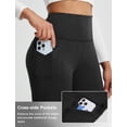 thumbnail image 4 of baleaf Women's Fleece Lined Leggings Thermal Tights Black M, 4 of 7