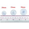thumbnail image 4 of OMYZERO 100 Pcs Mini Ventouses en Plastique Transparent Sans Crochets (25mm), 4 of 7