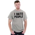 thumbnail image 4 of I Hate People Awkward Antisocial Men's Graphic T Shirt Tees Brisco Brands L, 4 of 4