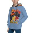 thumbnail image 3 of El Toro Loco Trucks Youth Pullover Hooded Graphic Sweatshirts Long Sleeve Casual Hoodies Teen, 3 of 9