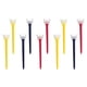 thumbnail image 2 of 10pcs Premium Golf Tees Claw Crown Top Tee 2-3 / 4 Pulgadas 3-1 / 4 Pulgadas s De Entrenamiento De Uñas De Bola 80mm Soledad Golf Crown Tee, 2 of 8