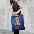 thumbnail image 4 of Autism Awareness Brussels Griffon Accept Understand Love All Over Print 3D Canvas Tote Bag Griff Dog Lover Reusable Handbag - 12003, 4 of 5