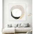 thumbnail image 3 of Giant Art 54x54 Ring of Gold II Fine Art Giant Canvas Print in Pink, 3 of 3