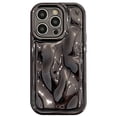 thumbnail image 1 of Funda chapada con textura de meteorito láser brillante para iPhone 14 13 12 11 Pro Max XS XR X 7 8 6S 14 Plus, cubierta antigolpes de Color liso Fivean unisex, 1 of 2