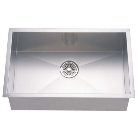 Dawn® Undermount Square Corner Single Bowl Sink