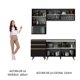 thumbnail image 5 of Cocina Integral Completa Modular Madesa Reims 180cm Negro 10, 5 of 10