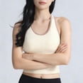 thumbnail image 7 of Seamless High Elasticity Ribbed Sports Top for Women with Integrated Chest, 7 of 7