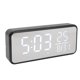 thumbnail image 5 of Reloj Despertador Digital Para Dormitorio, Alarmas Duales Con Repetición, Volumen Ajustable, Pantalla LED Clara, Respaldo De Batería AAA, Reloj Digital Electrónico, 5 of 7
