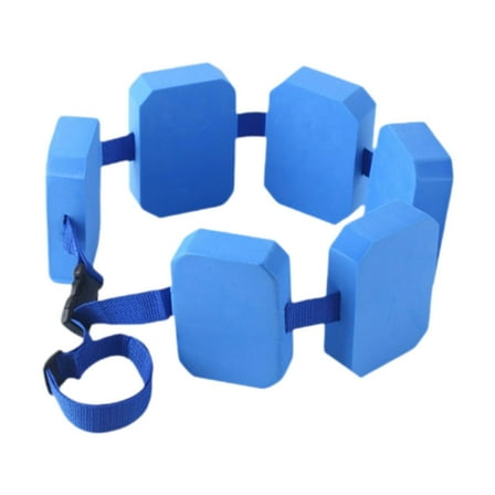 Almencla Swimming Belt Water Exercise Equipment Comfortable Fit Waistband Adjustable for Adults/Kids Auxiliary Aquatic Floatation Belt