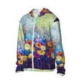 thumbnail image 2 of Haiem Spring Flower Seasonal UPF 50+ Fishing Shirts for Men Long Sleeve UV Sun Protection Hoodie Non-Mask Outdoor Hiking Shirts, 2 of 9