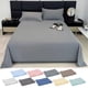 thumbnail image 1 of Sábanas Queen JLFNYA en liquidación, sábanas suaves de 238 x 218 cm para cama Queen, sábanas Queen de lujo para hotel, sábanas de microfibra de poliéster de fácil cuidado para todas las estaciones., 1 of 8