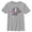 Athletic Heather, variant on Boy's Fender Tiger Print Guitar Pick Logo Graphic Tee White X Small